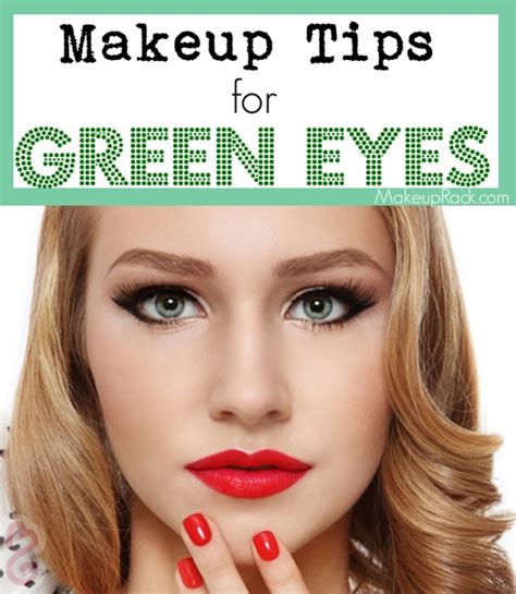 Makeup Tips For Green Eyes Girl Gloss