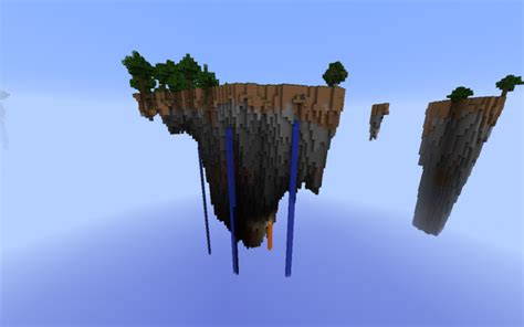 floating islands schematic minecraft project