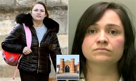 female prison officer 34 who sent sexually explicit photos to two