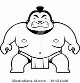 Sumo Wrestler Drawing Clipart Wrestlers Easy Paintingvalley Illustration Royalty Explore Thoman Cory Drawings Webstockreview sketch template