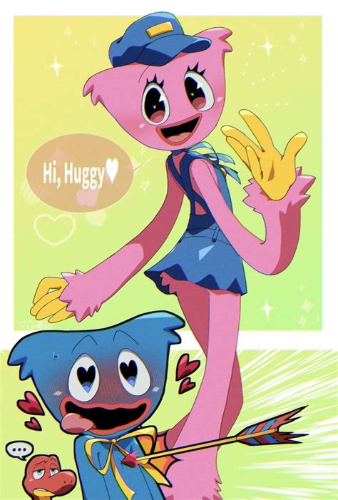 pin by galaxy cats sys on huggy x kissy in 2023 cartoon art styles