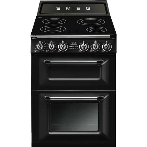 smeg tribl cm victoria freestanding induction cooker black appliance city