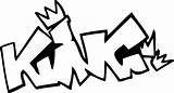 Coloring Graffiti Pages Cool Popular King sketch template