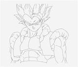 Ssj5 Gogeta Site sketch template