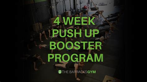 week push  booster program
