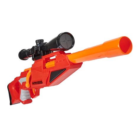 nerf style gun sniper rifle blaster  scope