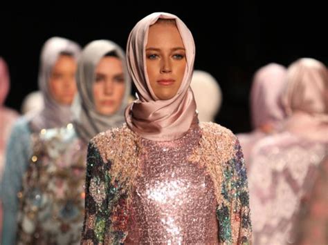 muslim fashion designer makes history with hijab collection at new york