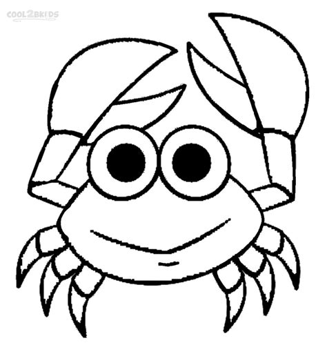 printable crab coloring pages  kids coolbkids