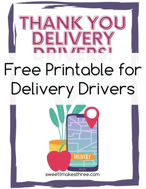 printable delivery signs