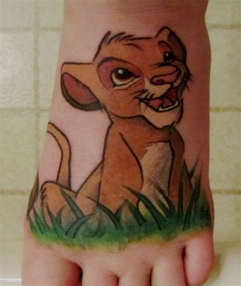 Outline Simba Lion King Tattoo Tattoo Design