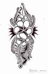 Samoan Polynesian Tongan Hawaiian Maori Pua Tats Tattoosandmorre sketch template