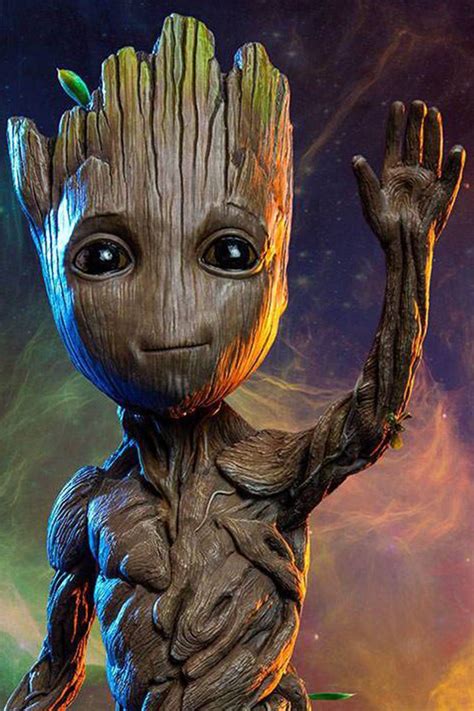 baby groot phone wallpapers marvel   groot marvel groot tattoo groot avengers