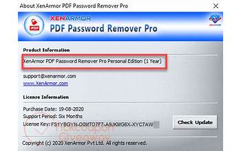 XenArmor PDF Password Remover Pro screenshot #5