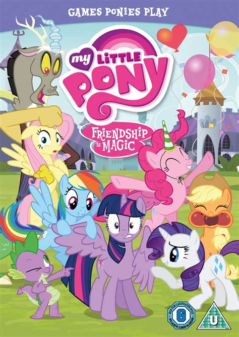 pony friendship  magic games ponies play dvd
