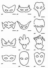 Masque Masques Maternelle Coloriages Peindre Colorier Décorer Classiques Decorer Activité Primanyc Imprimable sketch template