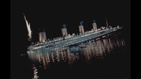 rare footage  titanic sinking youtube