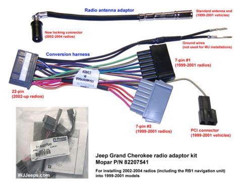 jeep tj radio wiring diagram