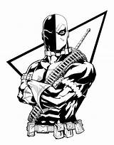 Deathstroke Coloring Terminator Pages Vs Punisher Deviantart Titans Teen Arrow Obsession Mask Batman Getdrawings Getcolorings Drawing Comic Dc Clipartmag Clipart sketch template