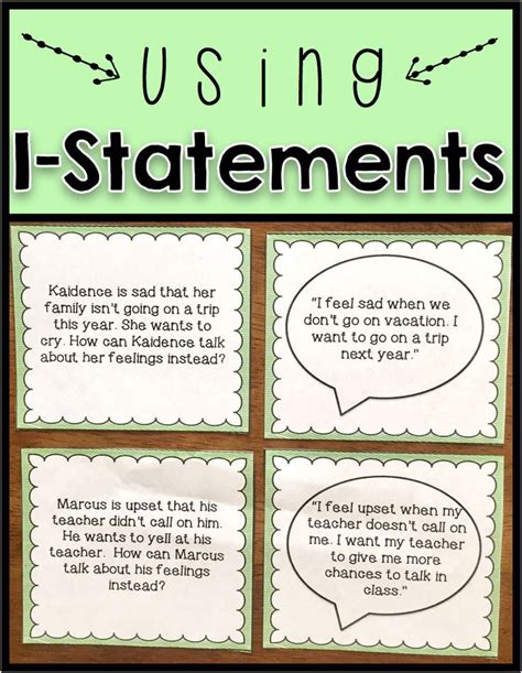 statement activities  lessons  conflict resolution