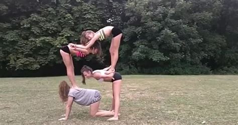 acro stunt acrostunts pinterest stunts yoga  yoga poses