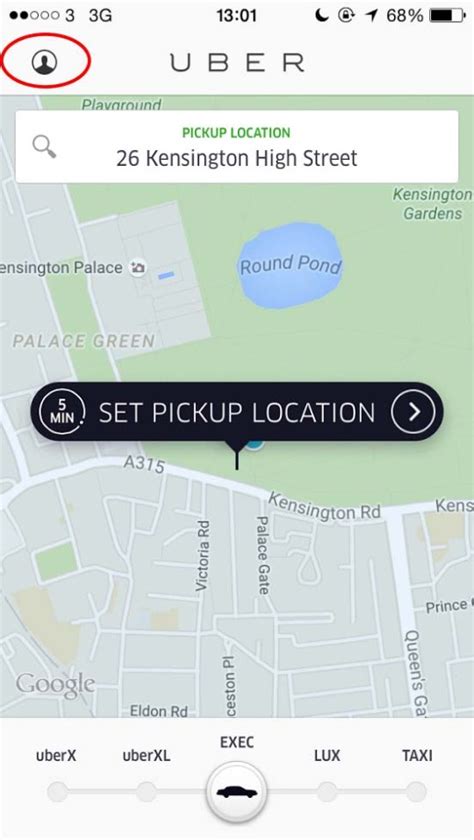 find   uber rating   straight  steps metro