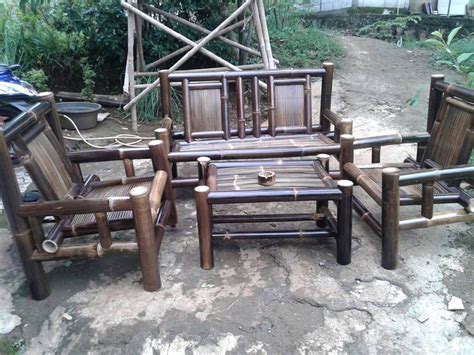 kursi bambu  furnitur rumah minimalis bambu kursi rumah