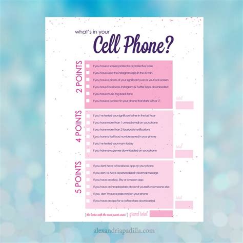 whats   cell phone  printable