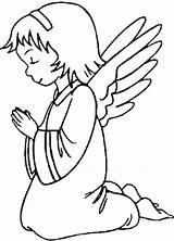 Gratis ángeles sketch template