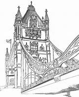 London Coloring Pages Tower Adult Colouring Train Ausmalen Bnsf Color Life Printable Therapy Stress Anti Ben Big Real Drawings Mandala sketch template