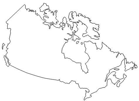 landkarte kanada map canada dxf dwg vorlagen downloads kostenlos