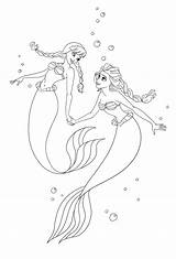 Ariel Lineart Paola Tosca Sirena Sereias Meerjungfrau Mermaids Kleurplaten Ausmalbild Sirène Ausmalen sketch template