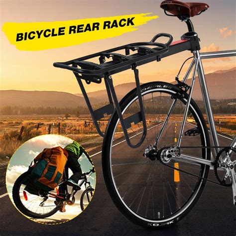 rear bicycle rack bike luggage carrier cargo rear rack cycling seatpost bag holder stand racks