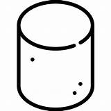 Svg Marshmallow Icon  Vector sketch template