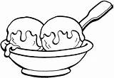 Ice Cream Coloring Pages Taste Printable Amazing Colouring Sundae Clipart Bowl Color Sketch Clipartmag Template Getdrawings Getcolorings Lee General sketch template
