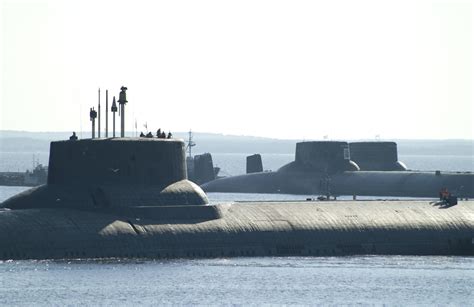 russian typhoon class submarines   rmilitaryporn