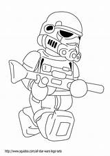 Coloring Droid Wars Star Pages Battle Lego Getcolorings Color sketch template