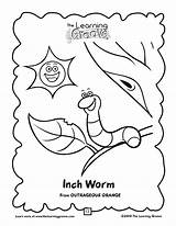 Coloring Inchworm Worm Pages Inch Kids Ezra Keats Jack Preschool Music Worms Getcolorings Template Unit Just Songs Printable Education Getdrawings sketch template