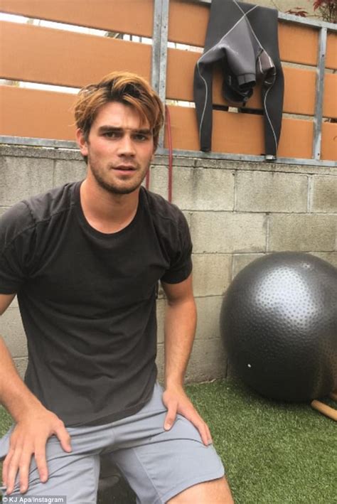 riverdale star kj apa has never had a girlfriend daily