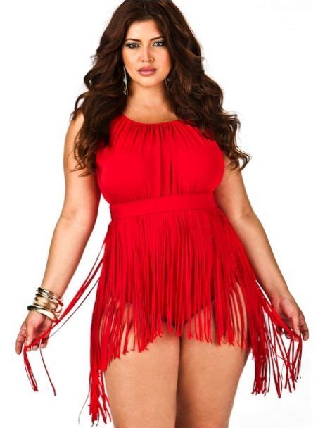 peru fringe skirt plus size swimsuit red bbw personal taste with a twist plus size