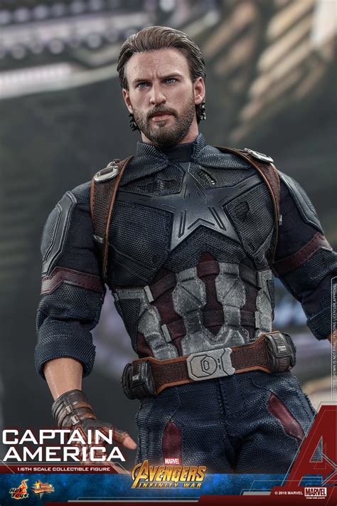 Hot Toys Movie Promo Infinity War Captain America Up For