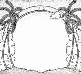 Palm Coloring Tree Pages Trees Sabal Print Island Coconut Popular Printable Coloringhome Template sketch template