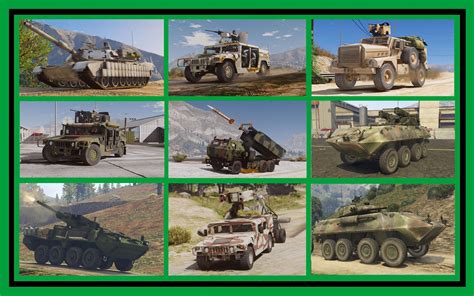 ground vehicles military add  pack gta modscom
