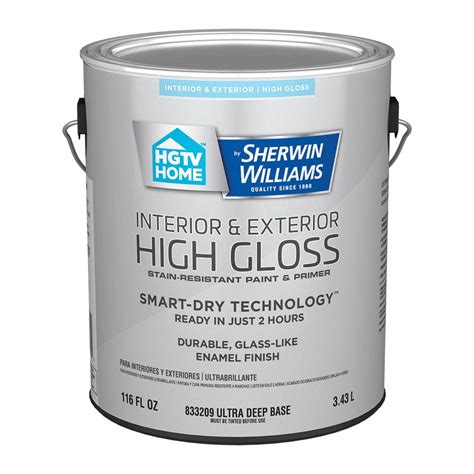hgtv home  sherwin williams door  trim tint base high gloss latex