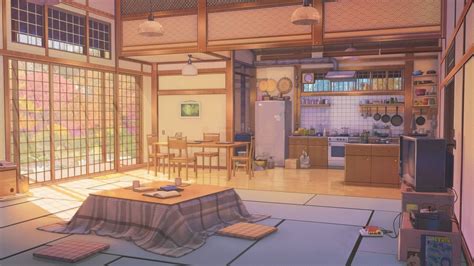 anime room  daytime wallpaper wallpaperscom