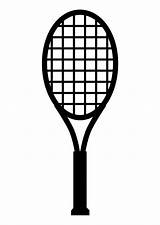 Tennis Racket Coloring Raquete Para Tênis Printable Colorir Large Edupics Pages Salvo Educolorir sketch template
