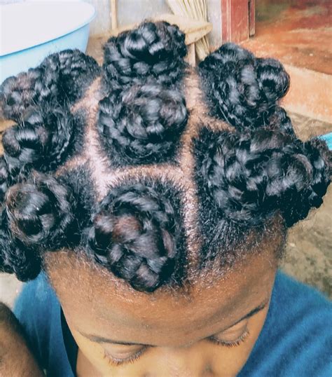 I Did Bantu Knots With Short Hair Here Is How My