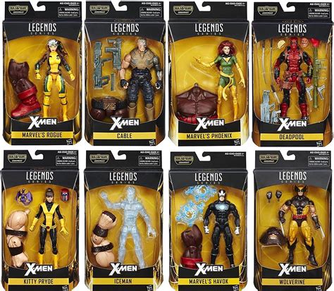 x men marvel legends 6 inch action figures wave 1 by x men