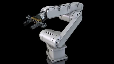 industrial robot arm  print model cgtrader