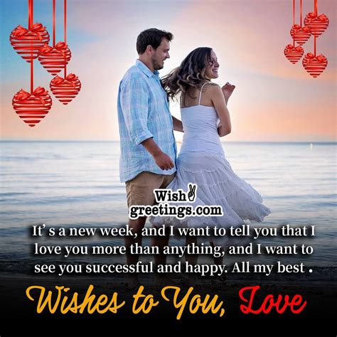 Romantic New Week Wishes For Lover Wish Greetings