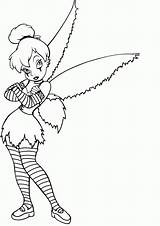 Tinkerbell Coloring Book Comments Face Coloringhome sketch template